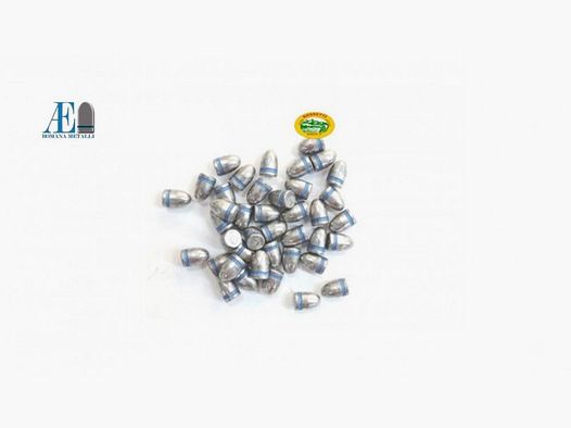 ROMANA METALLI Geschosse Blei Kal. 9 mm 115 gr. RN 1000 Stk