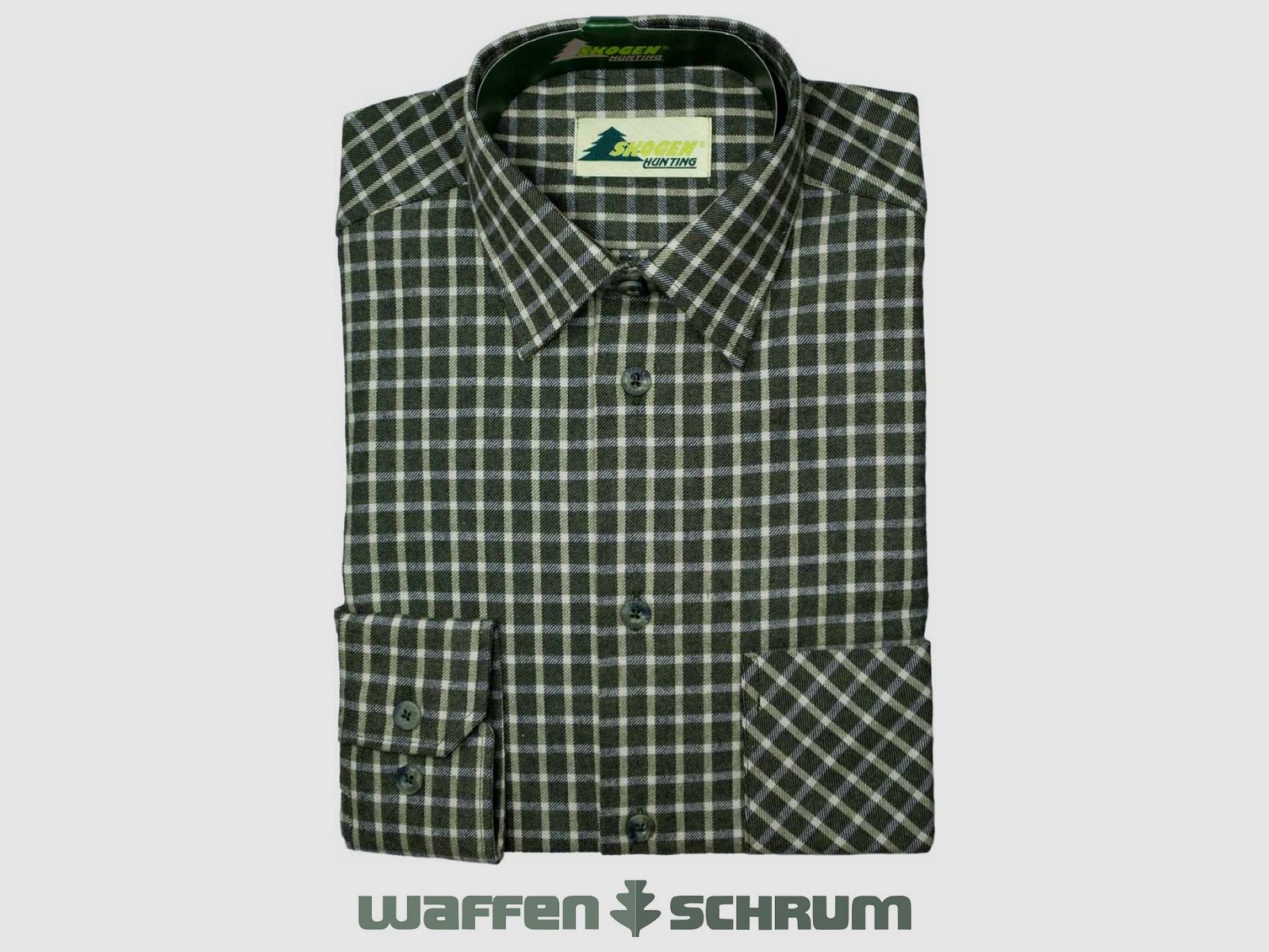 Chemise Skogen Hemd Kent à carreaux Dkl.-Olive