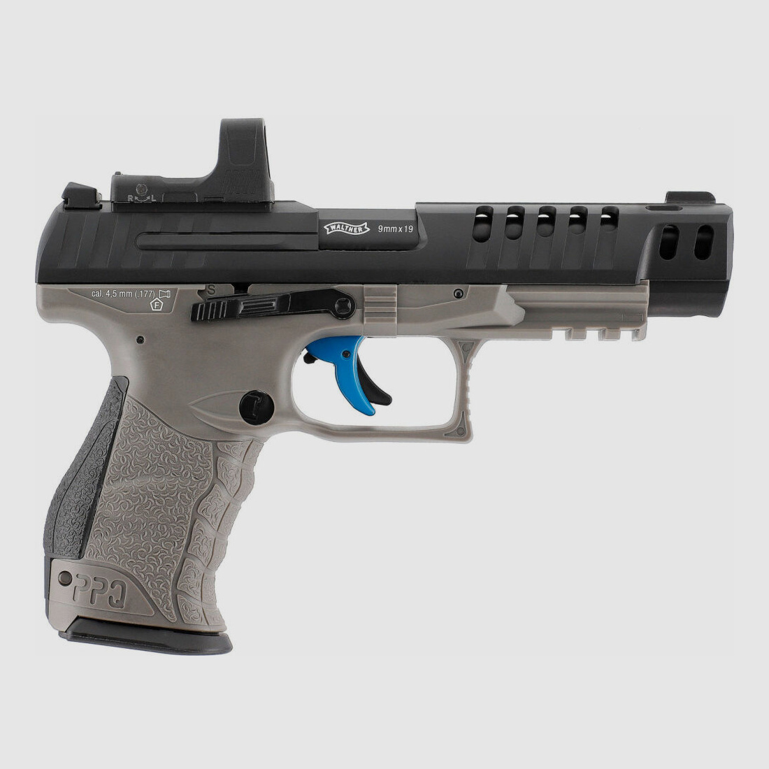 Umarex Walther Q5 Match Combo 4,5mm (.177), Diabolo, CO2