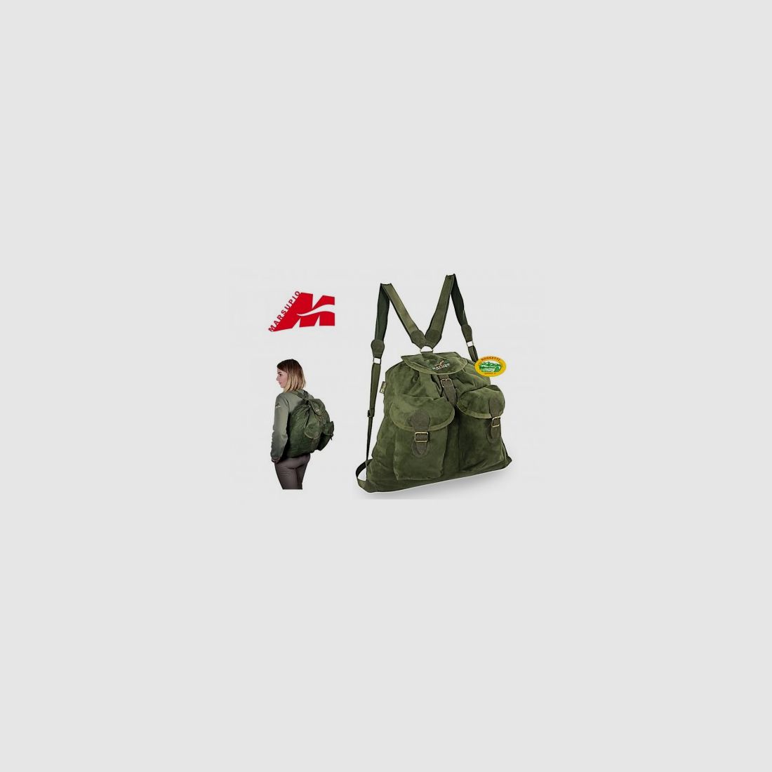 MARSUPIO Rucksack Umhängetasche