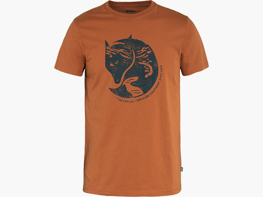 Fjällräven Arctic Fox T-shirt M Terracotta Brown