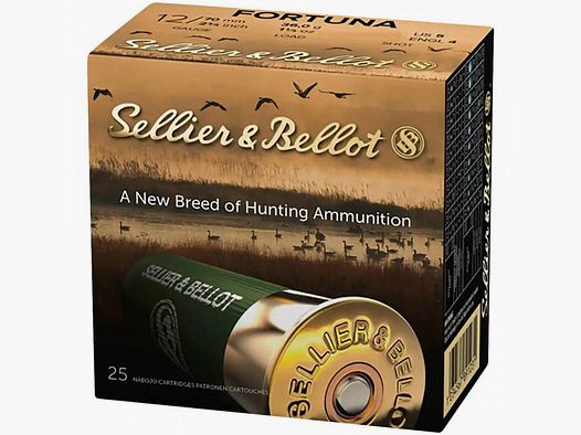 SELLIER & BELLOT FORTUNA 12/70 36G - 3,5 MM - 25 SCHUSS