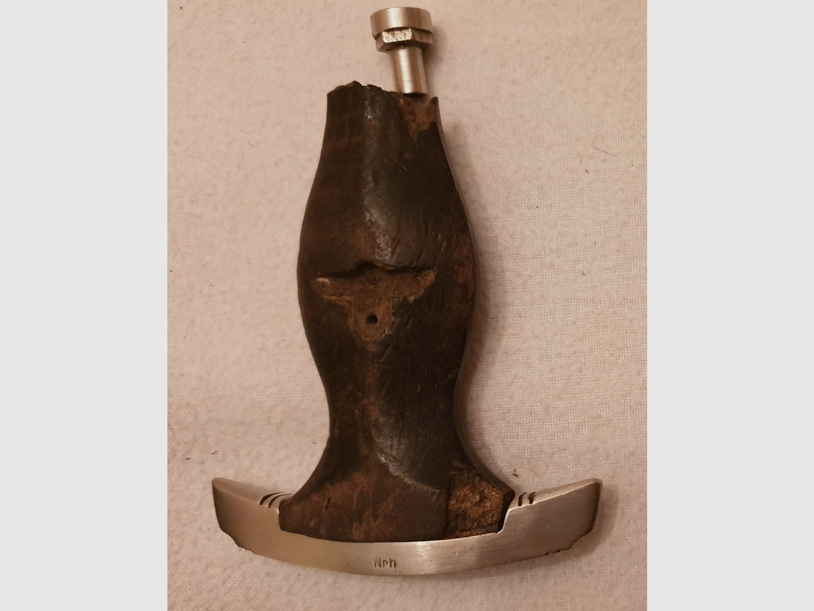 2 WK original lower crossguard and head screw for SA or SS service dagger