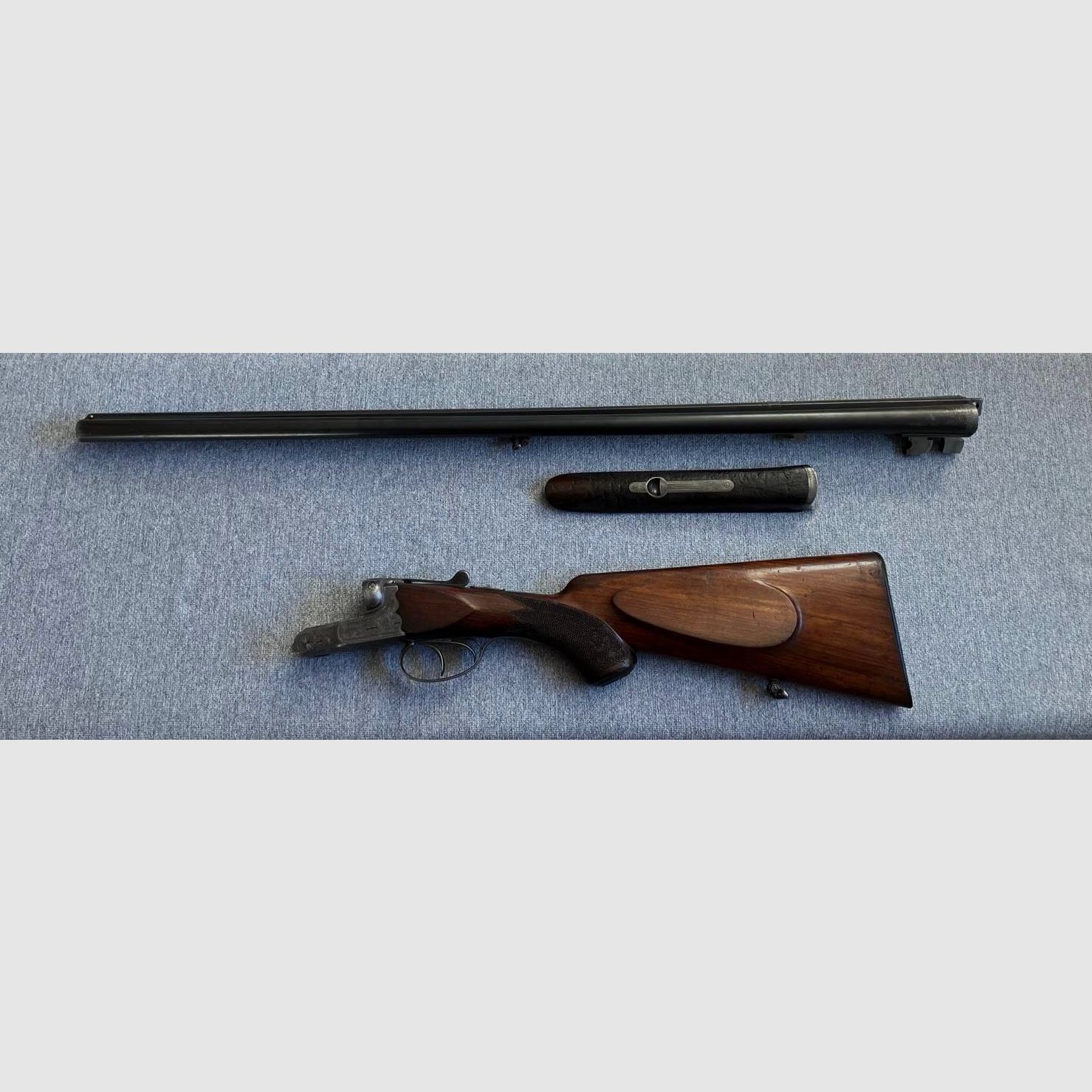 Wunderschöne Sempert & Krieghoff Doppelflinte/Querflinte Kaliber 16 absolute Rarität Selten 100 Jahre TOP