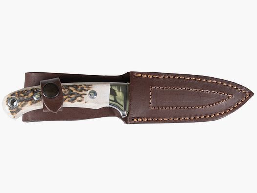 Cuchillo de Caza Nordforest en Cuerno de Ciervo Curvado