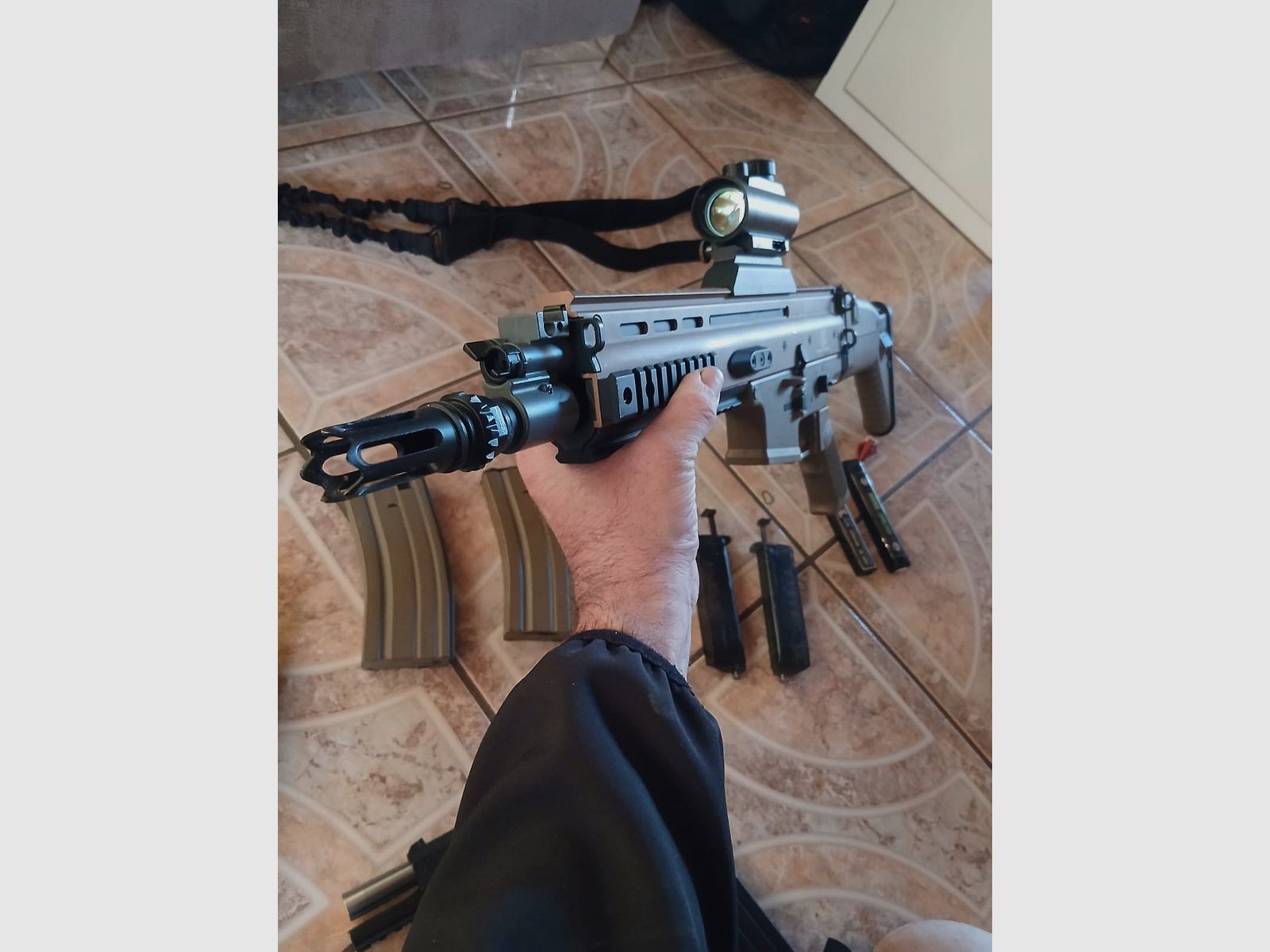 Airsoft SCAR-H (Électrique), GBBR Pistolet et Accessoires