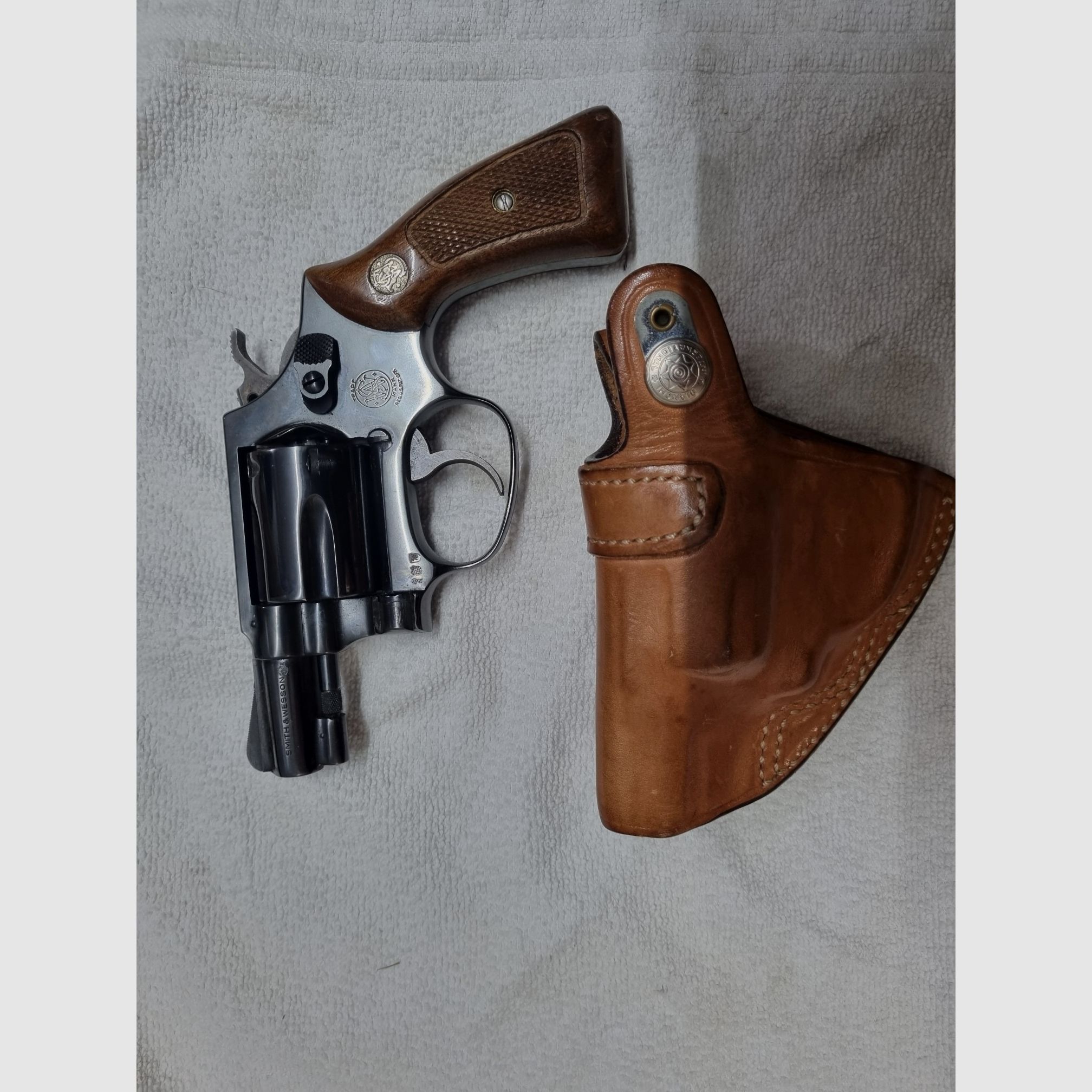 Smith & Wesson Revolver, Mod 36, Kal. .38Spezial, 
