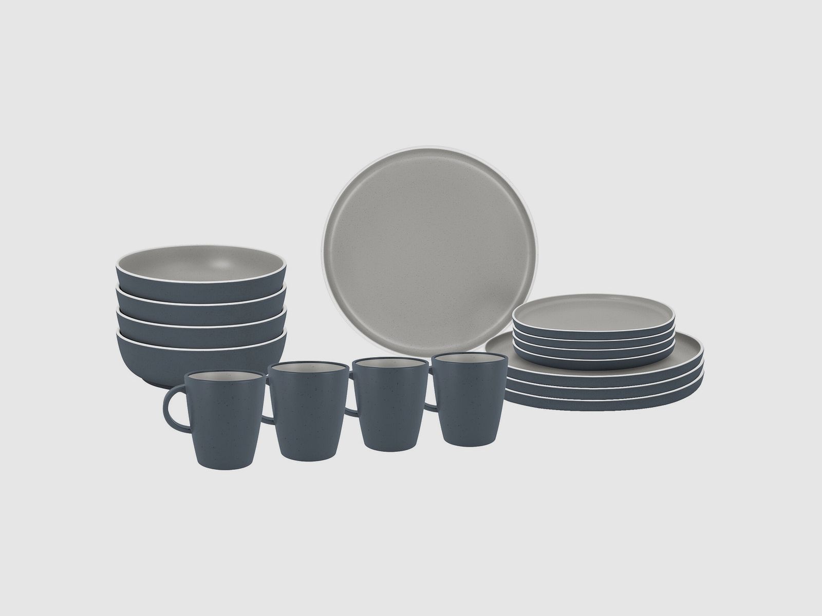 Lunchbox Set Trilogy Grey, 16-piece, image 2 of 5