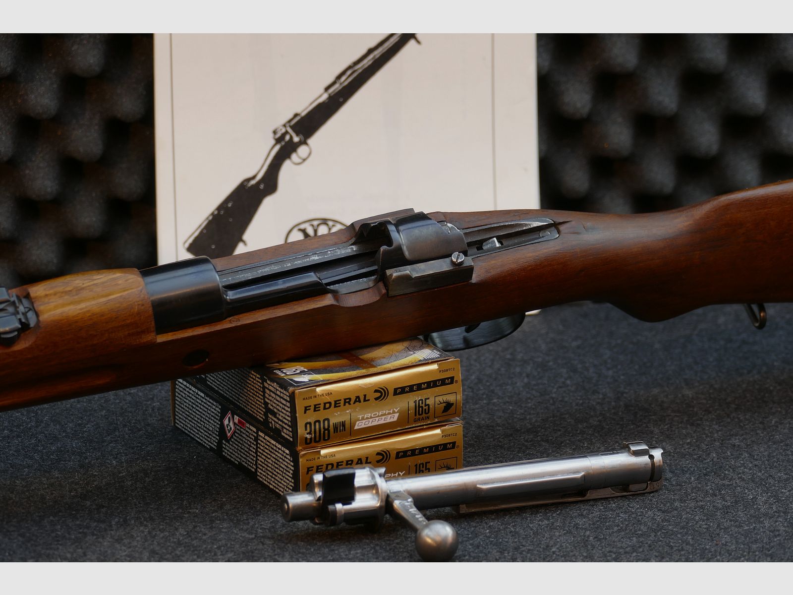 FN Herstal, Mauser Model 98, carbine, .308Win, carbine, tracking, going through, ordinance