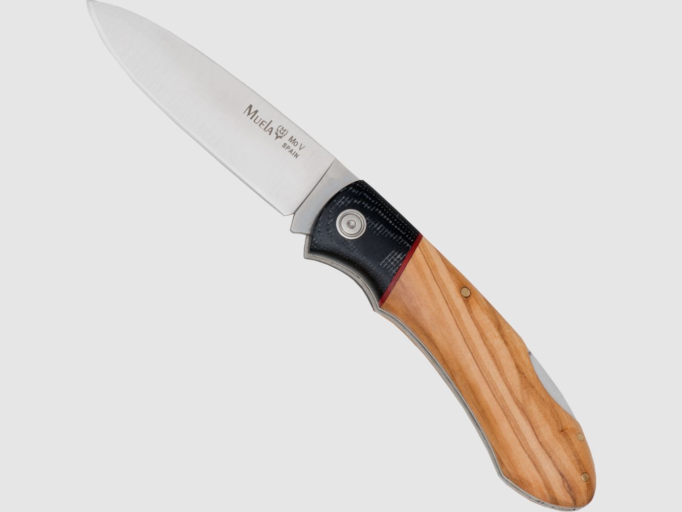 Muela Taschenmesser Olivenholz