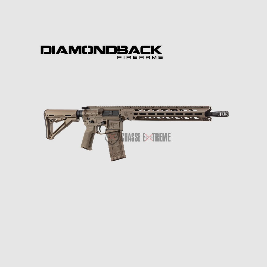 Büchse DIAMONDBACK DB15 Obsidian 16'' Kal. 223 Rem Fde, Bild 1 von 8