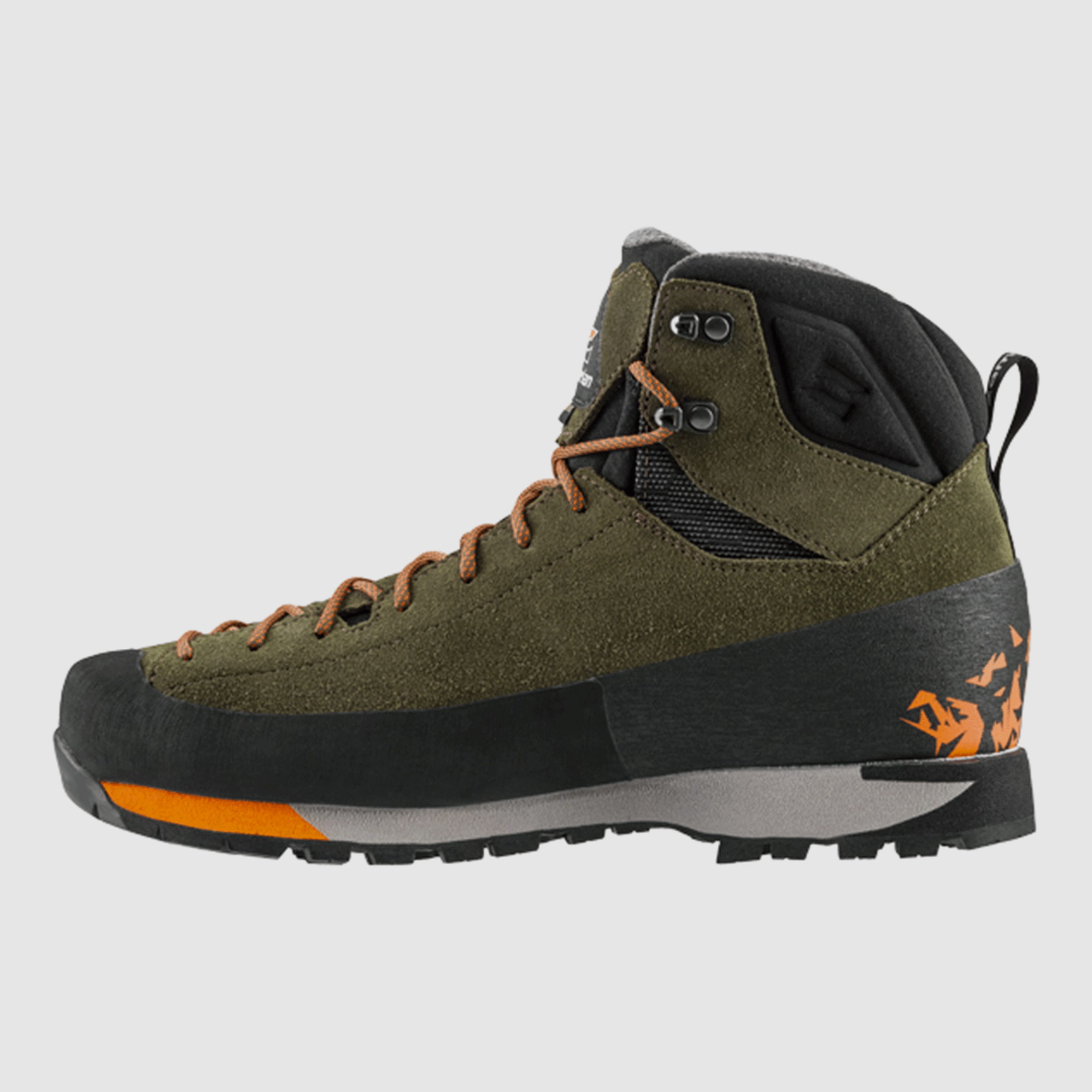 SCHOENEN – ZAMBERLAN – 226 SALATHE’ TREK GTX Donkergroen/Oranje, afbeelding 3 van 7