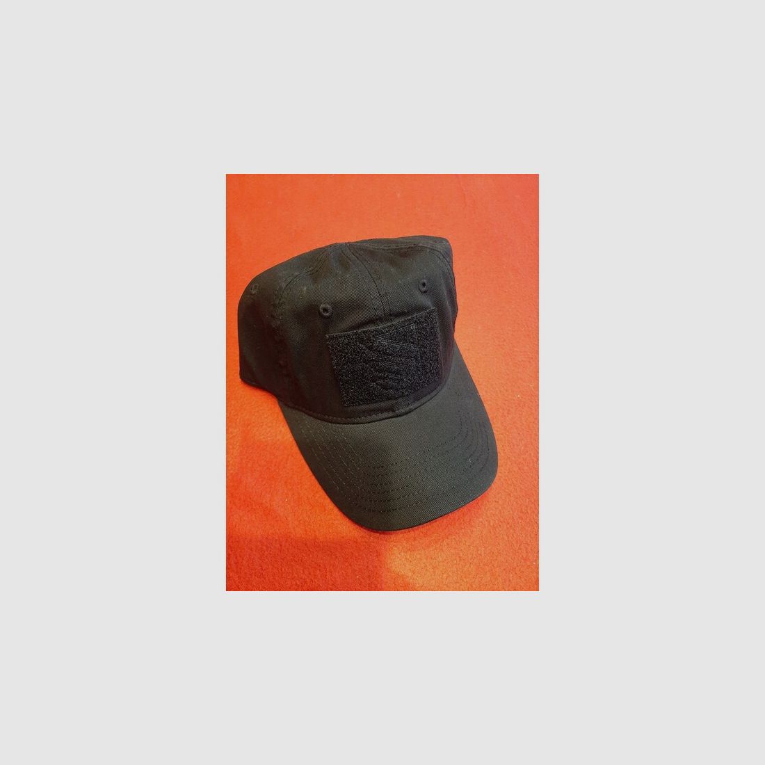 018 Blackhawk Base Cap, Schwarz mit Klett