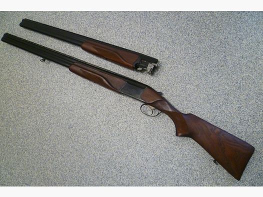 Bockdoppelflinte Baikal Tundra mit Austauschlauf 12/70