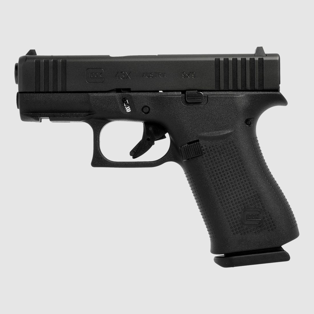 Glock – Pistole / 43X / FS Rail / 9×19, Bild 2 von 4