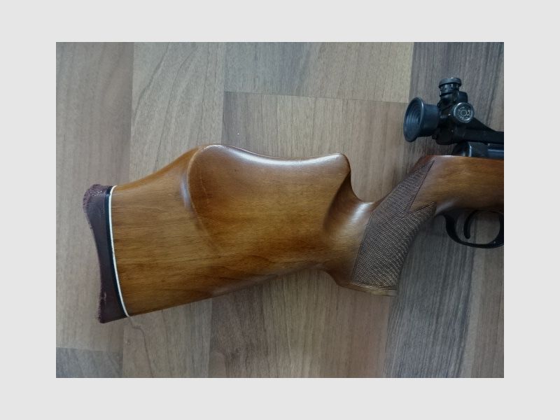 Diana Modell 60 Tiroler Schaft Knicklauf Match Luftgewehr Rarität