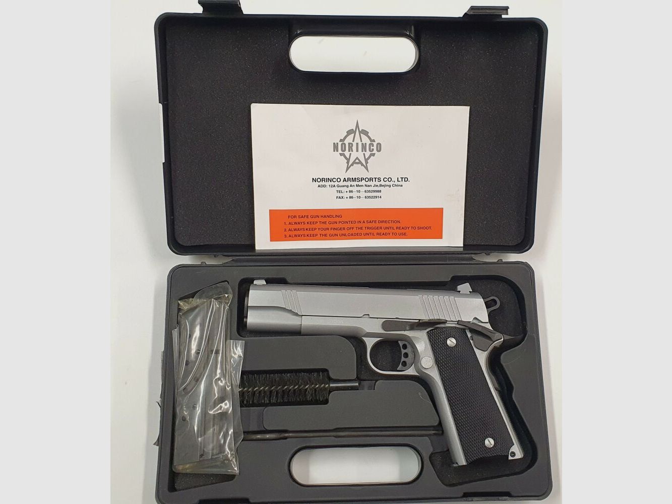 Pistolet NORINCO Norinco - NP29 chromé - 9mm Luger