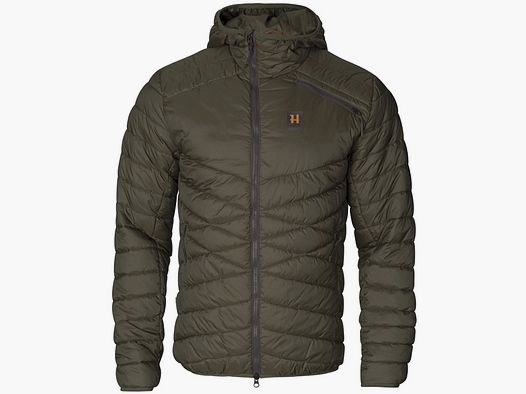 Härkila Logmar Insulate packable hoode Willow green Fleecejacks voor heren