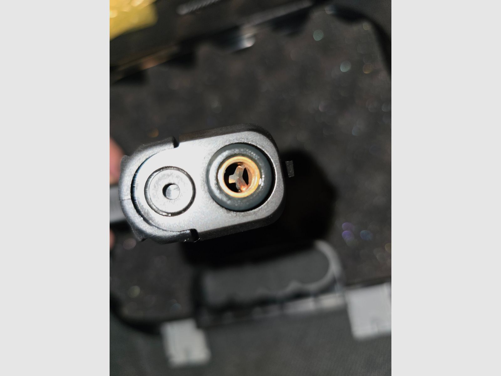 Glock 17 SV steel closure 9mm PAK blank firing