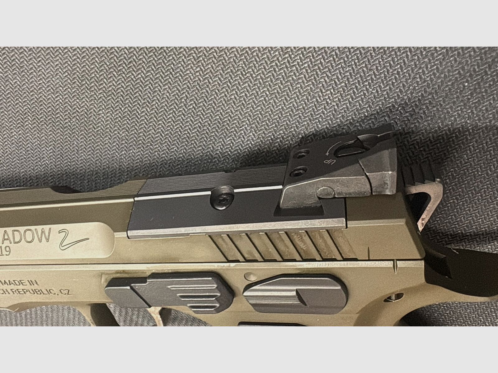 CZ – SHADOW 2 OPTIC READY – VERDE – CAL 9×19, image 3 of 4