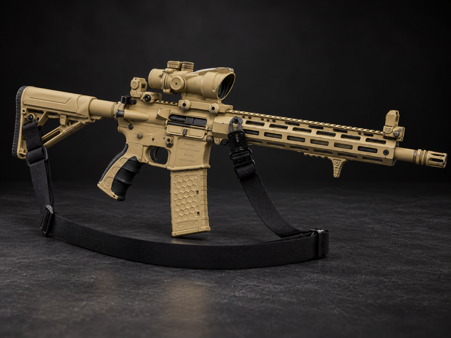 Bavarian Tactical Systems BTS-15 .223 Rem | 16” | Timney 2-Stage | FDE, Bild 1 von 6