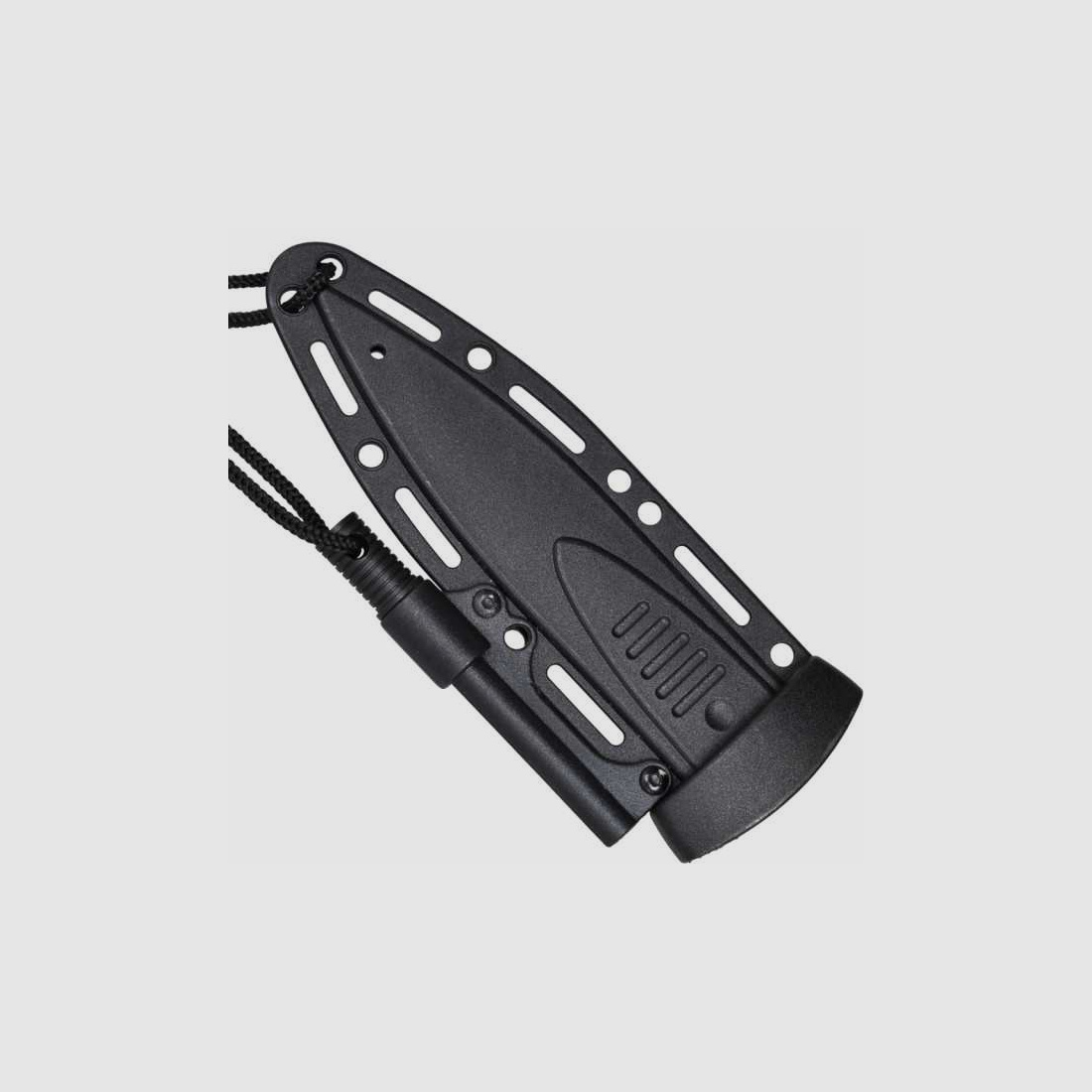 Haller Stiefeldolch Messer mit Feuerstarter + Kunststoffscheide