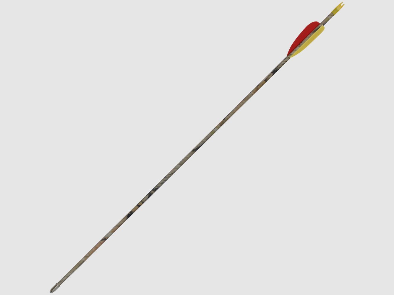 Ersatzpfeil Fiberglas Pfeil camo 26"