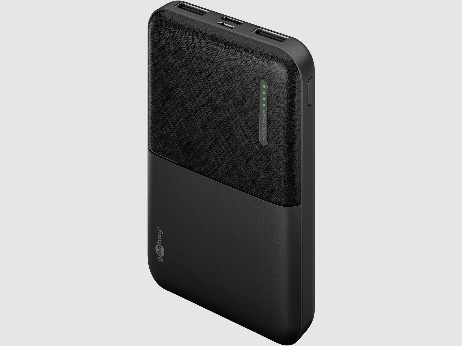 Goobay Powerbank Kompakt 5.000 mAh