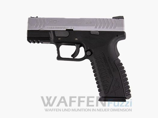 Pistola BlowBack CO2 Springfield XDM 3.8 calibre 4,5mm BB de acero plata
