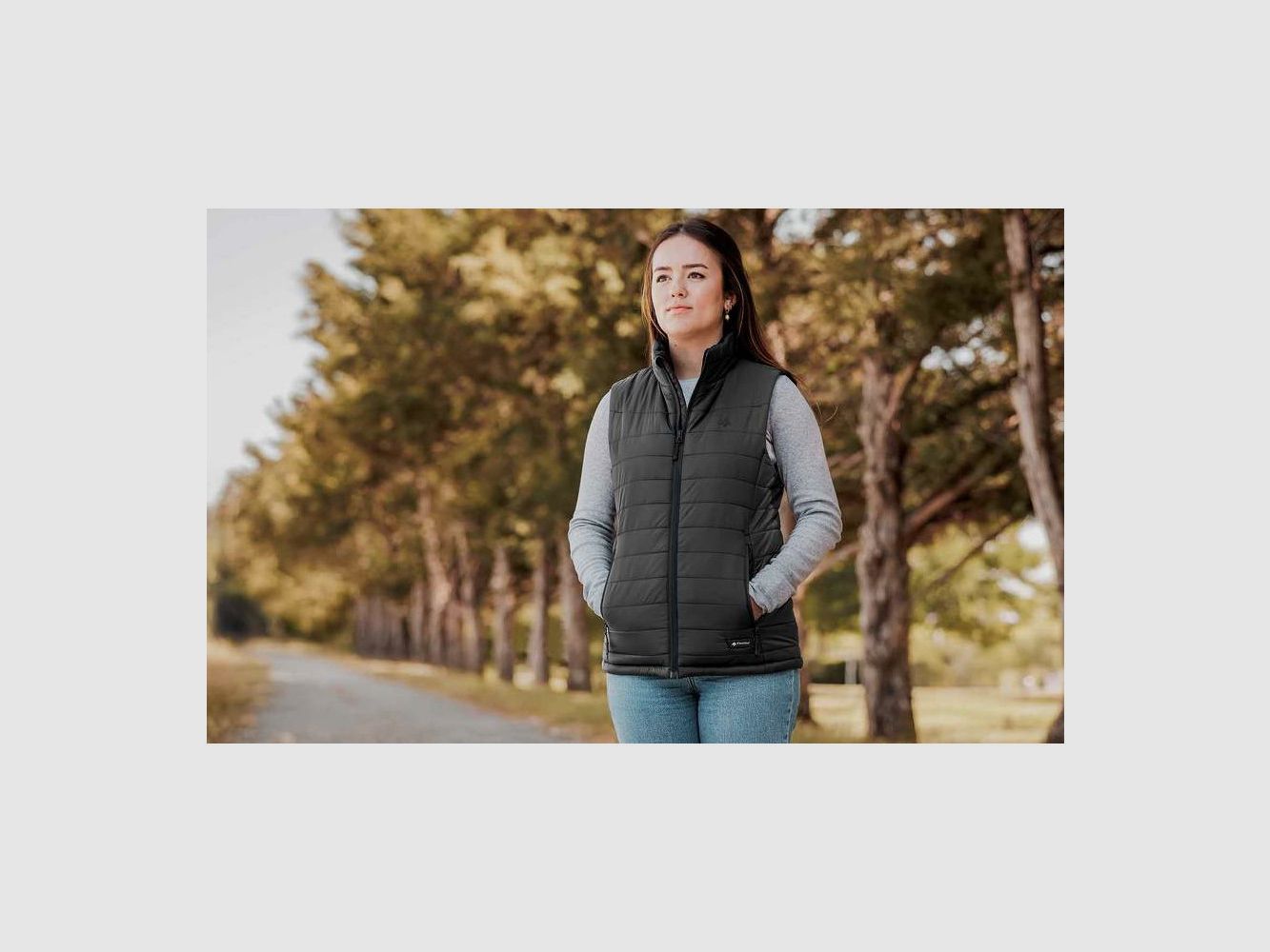THAW Gilet Chauffant Femme USB-C - 4 Zones, 9h de Chaleur pour l'Outdoor, image 7 sur 8