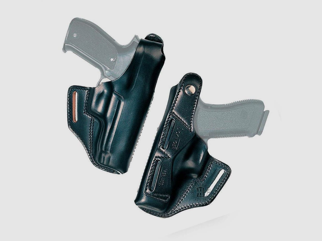 Gürtelholster BELT MASTER Glock 29/30-Rechtshänder-Braun