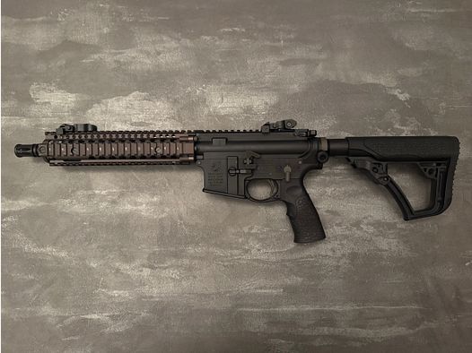 GHK Colt / Daniel Defense MK18 MOD1 Vollmetall Gas-Blow-Back 6mm BB Dualtone
