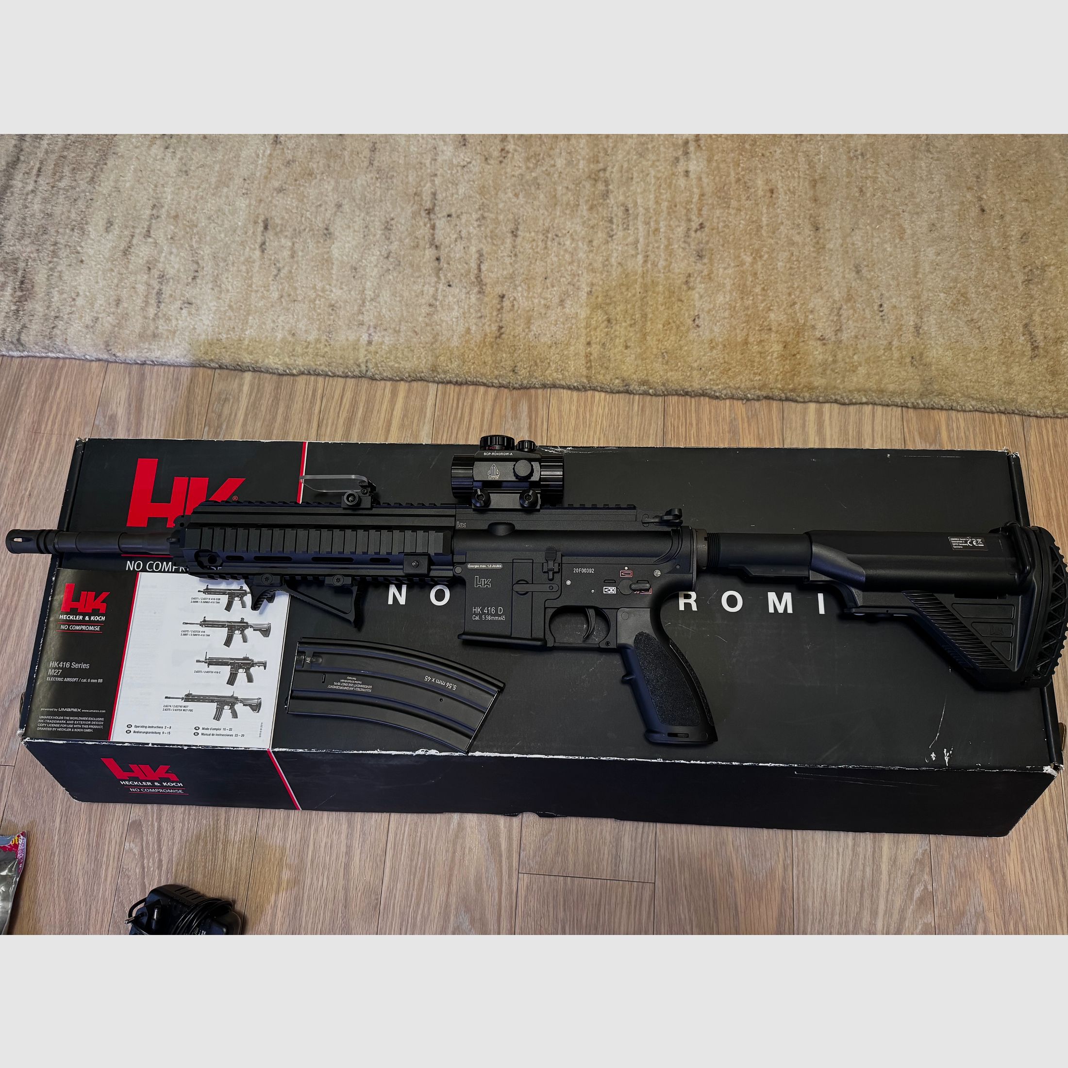 Heckler & Koch HK416 D y compris accessoires S-AEG
