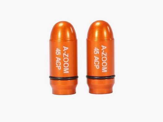 2 Pufferpatronen .45 Auto Striker