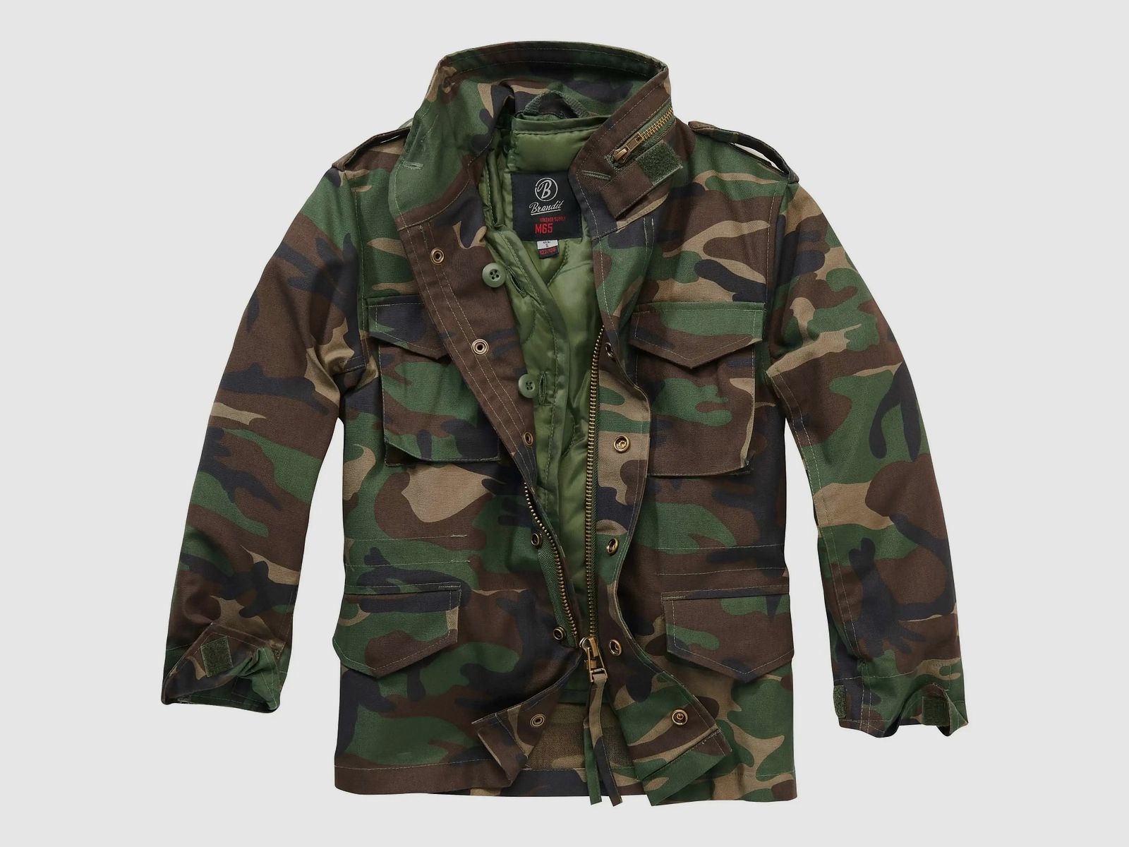 Brandit Brandit Jas M65 Standaard Kinderen - Zwart / S