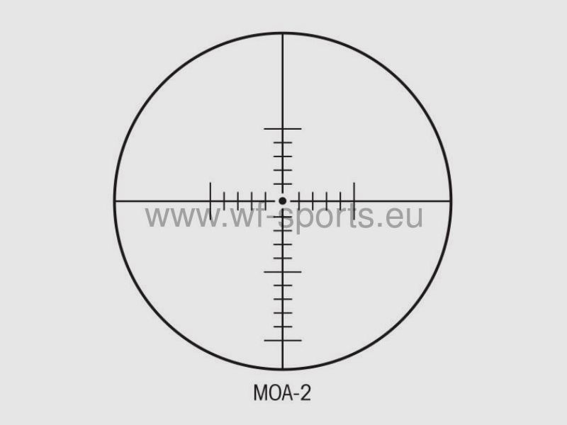 Sightron S TAC 4-20x50 SF, MOA2 Reticle | 30mm www.wf-sports.eu