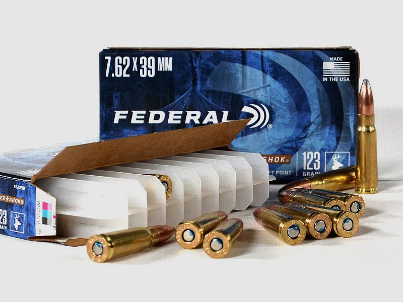 FEDERAL 7.62x39 SOVIET Soft Point 123 grs 1 Pack (20 rounds at 2.245 €*)