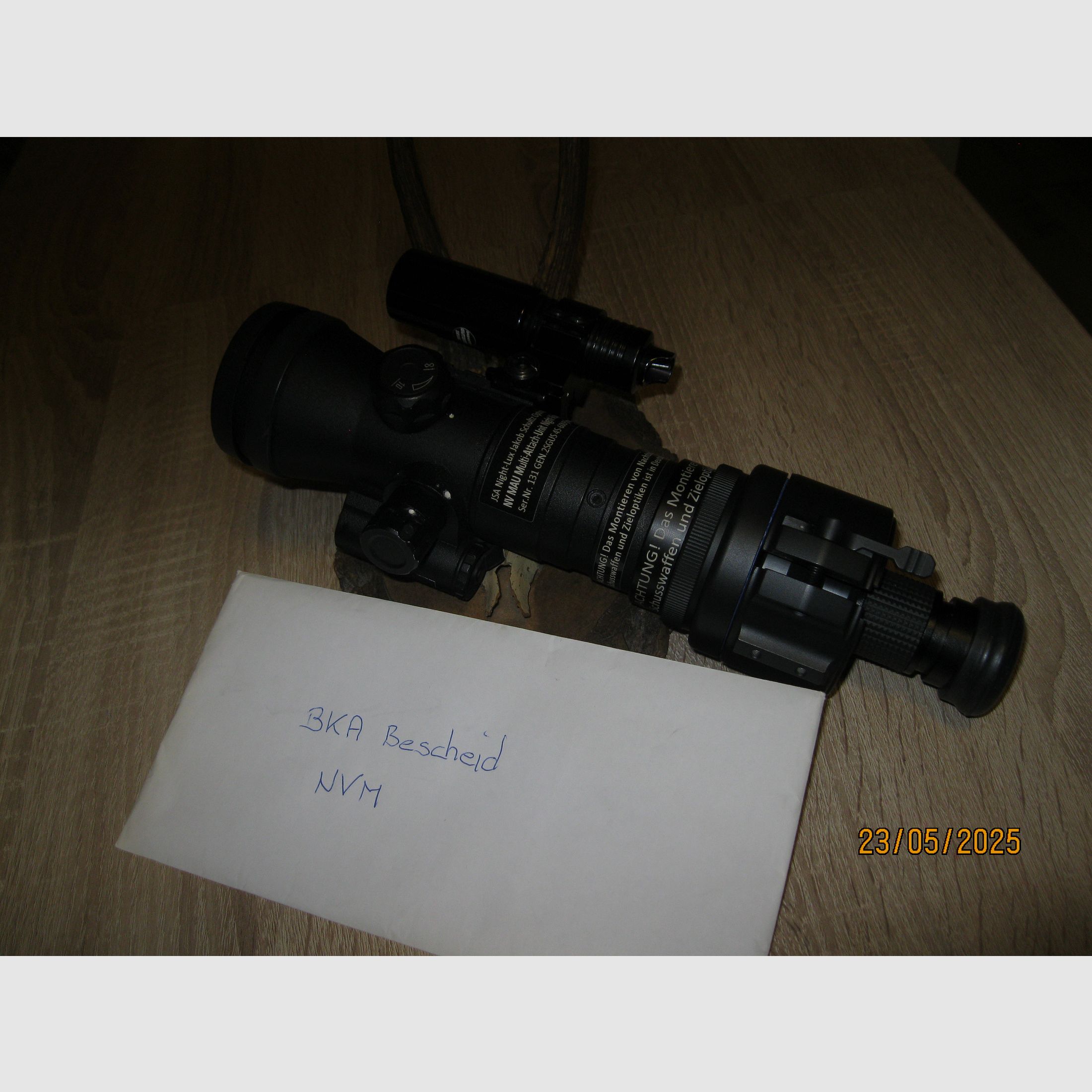 Nachtsichtgerät Nightlux NV Mau gen 2+ ONYX schwarz/weiß.