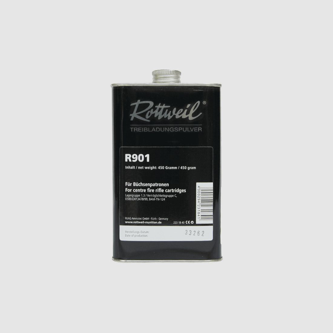 Poudre NC Rottweil - R901 (450g)