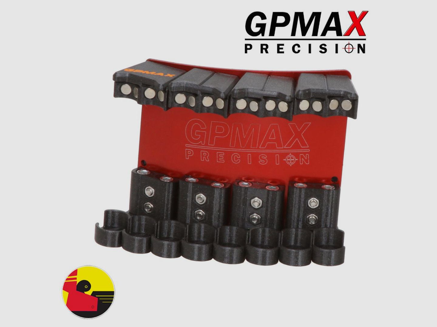 GP Max – BLOCCO 16 SHOOT BASE NERA – Cal 12 – Portacolpi, immagine 4 di 6