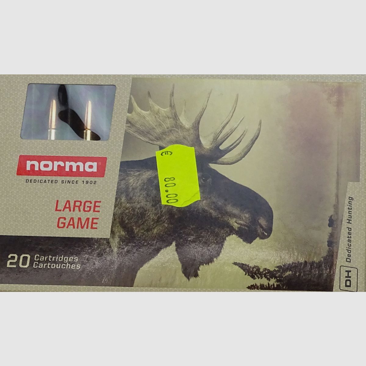Norma .30-06Spring. Oryx 180grs - 20 shots
