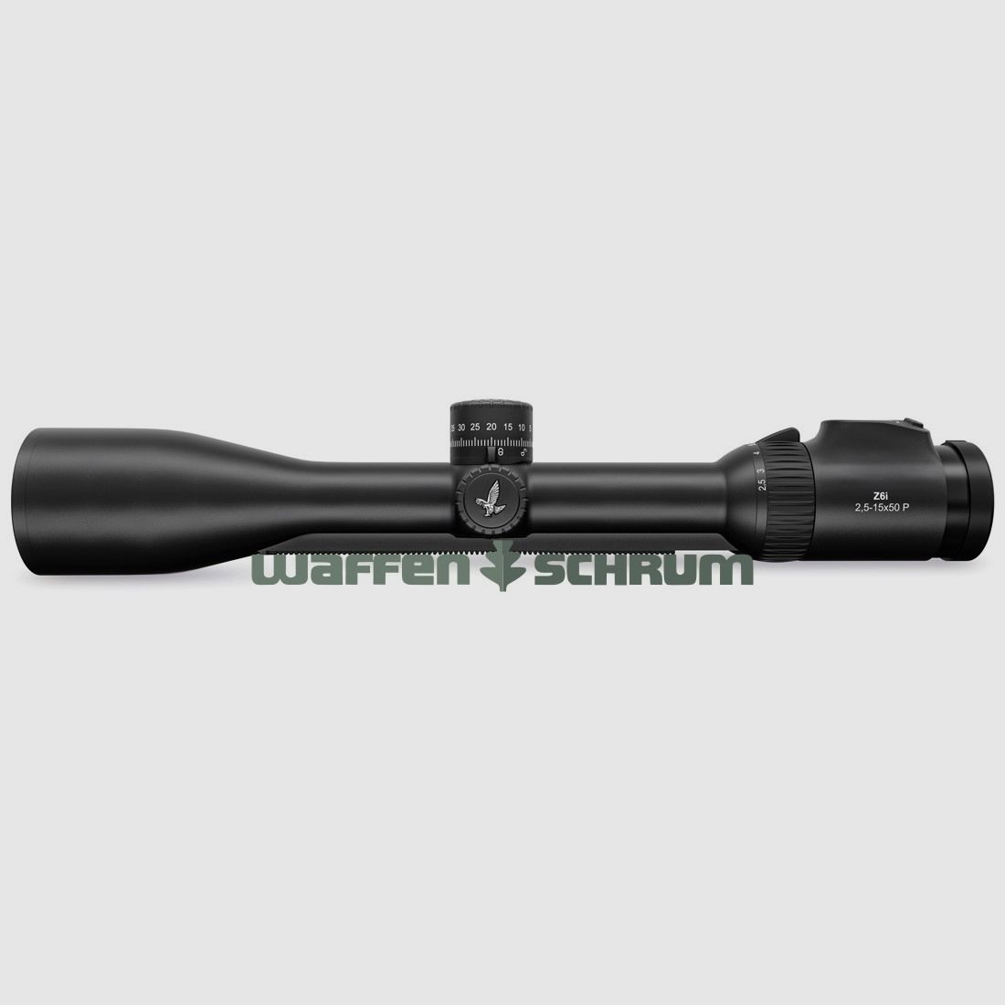 Swarovski Z6i - 2,5-15x50 P BT SR Gen. III mit Schiene, Ballistikturm, Parallaxenausgleich