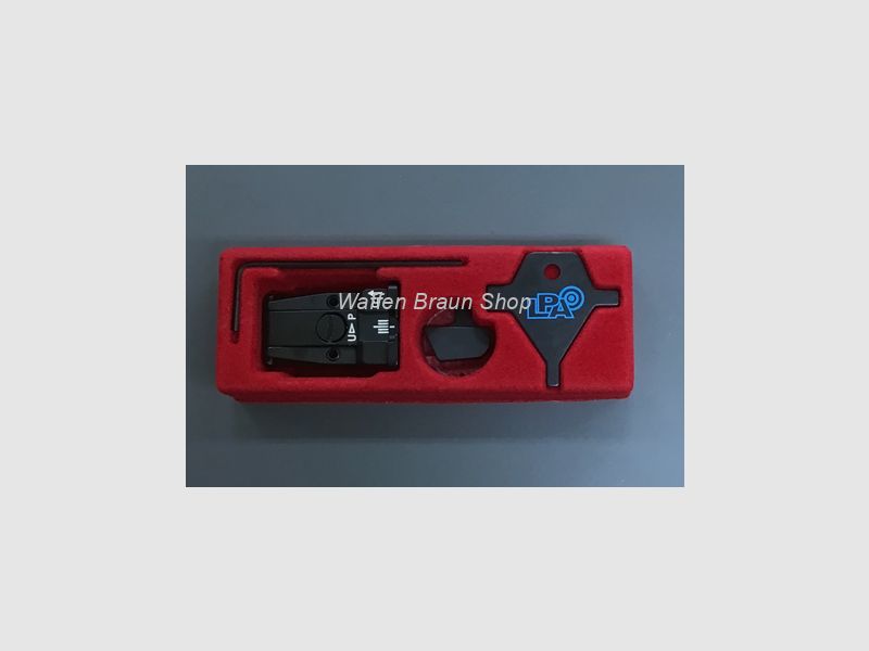 LPA Mikrometer-Visier "SPR", für Colt M1911A1 (SPR45CT30) 3-Punkt, inkl. Korn