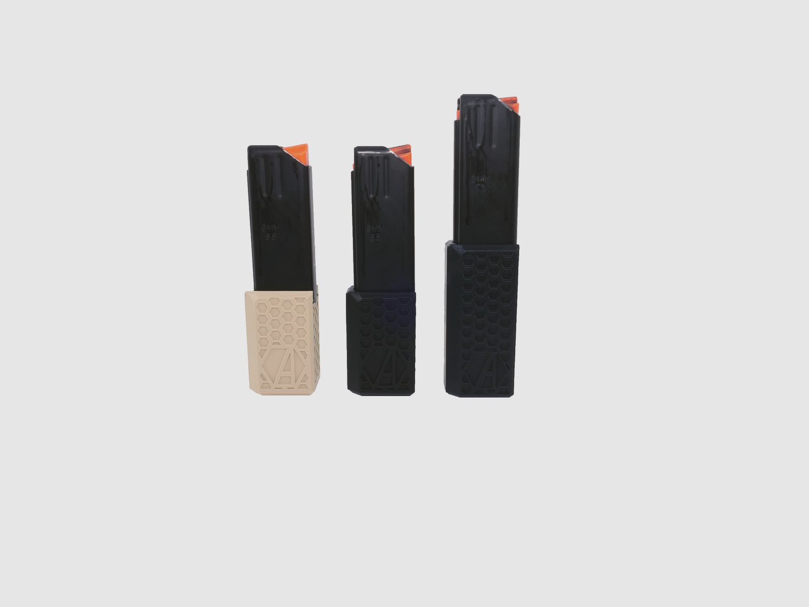 EasyGrip KURZ im Doppelpack Magazinverlängerung für Colt Style Magazine