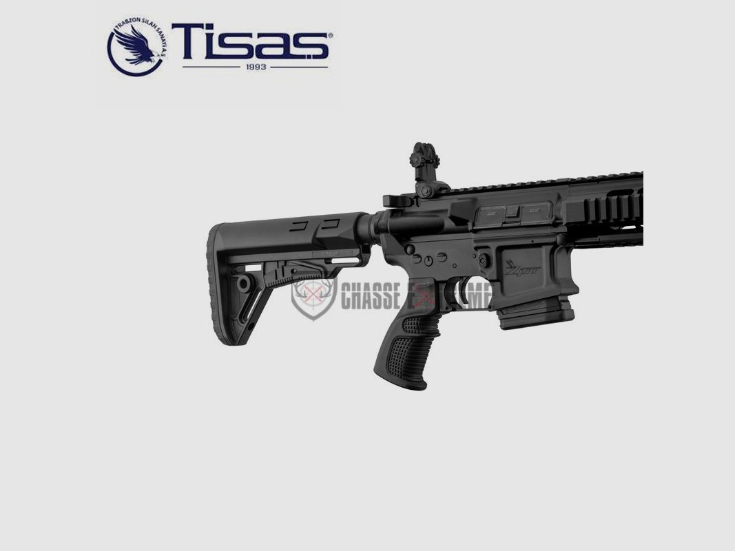 Carabine AR15 Piston TISAS Zpt 556 K 14.5'' Cal 223 Rem Noir, image 8 sur 9