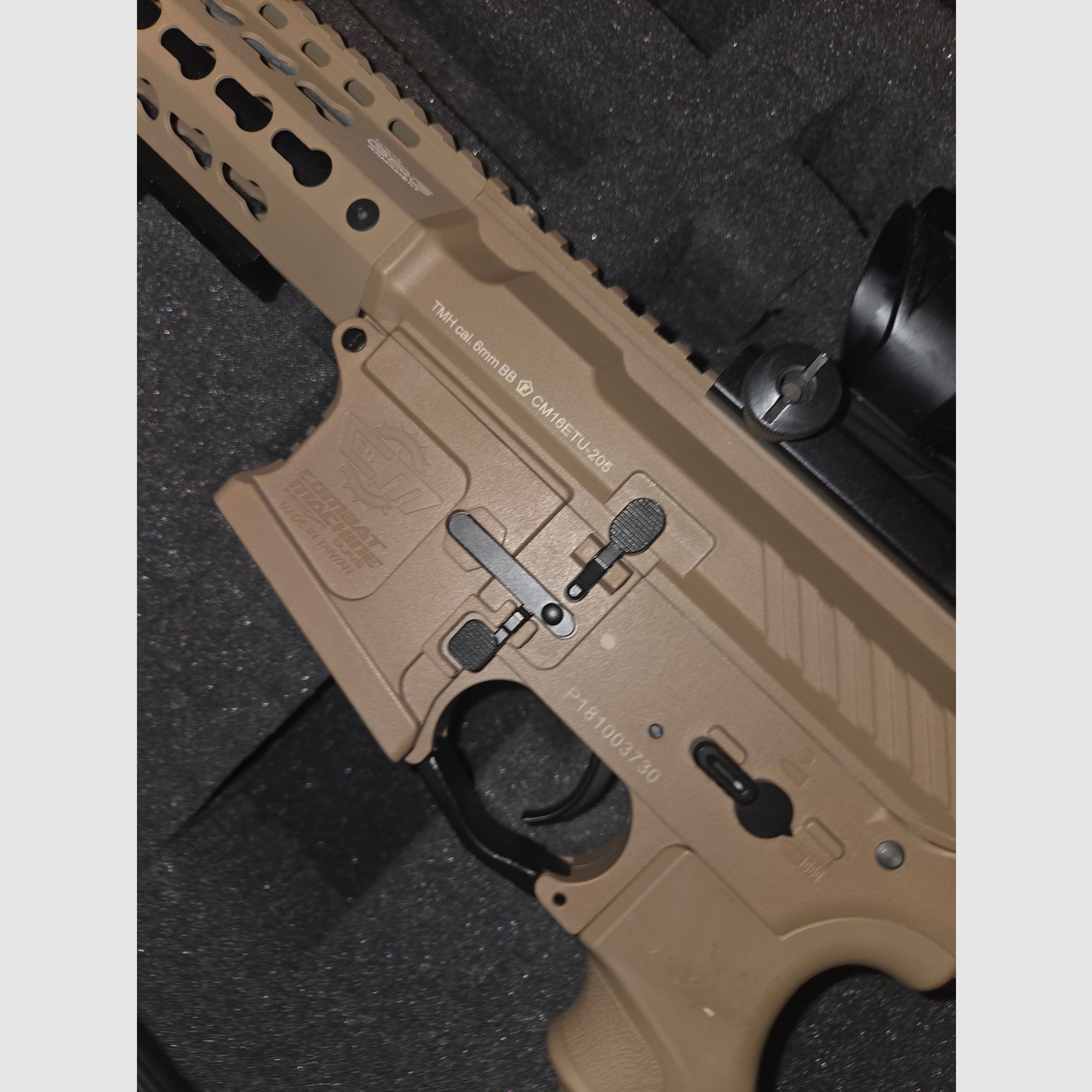 G&G Raider CM16 SRL DST in desert color