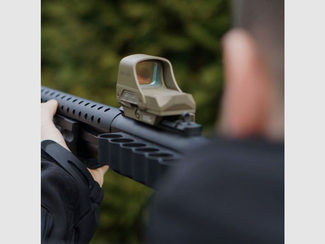 Holosun Reflexvisier HE510C-GR-FDE mit grünem Wechselabsehen: 2MOA Dot, 65MOA Circledot & 65MOA Circle, Bild 7 von 8