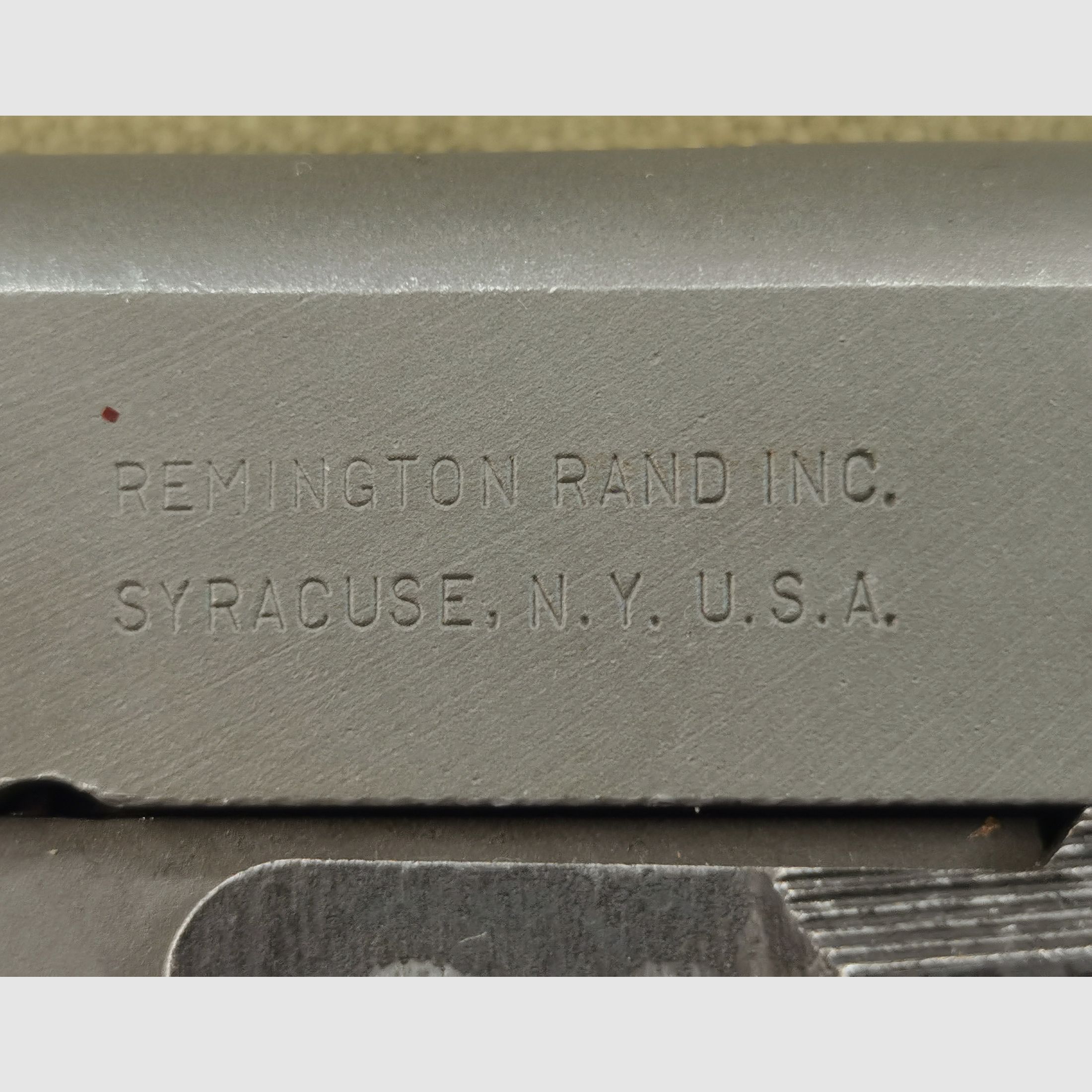 1911 A1 Remington Property of US Army .45Auto