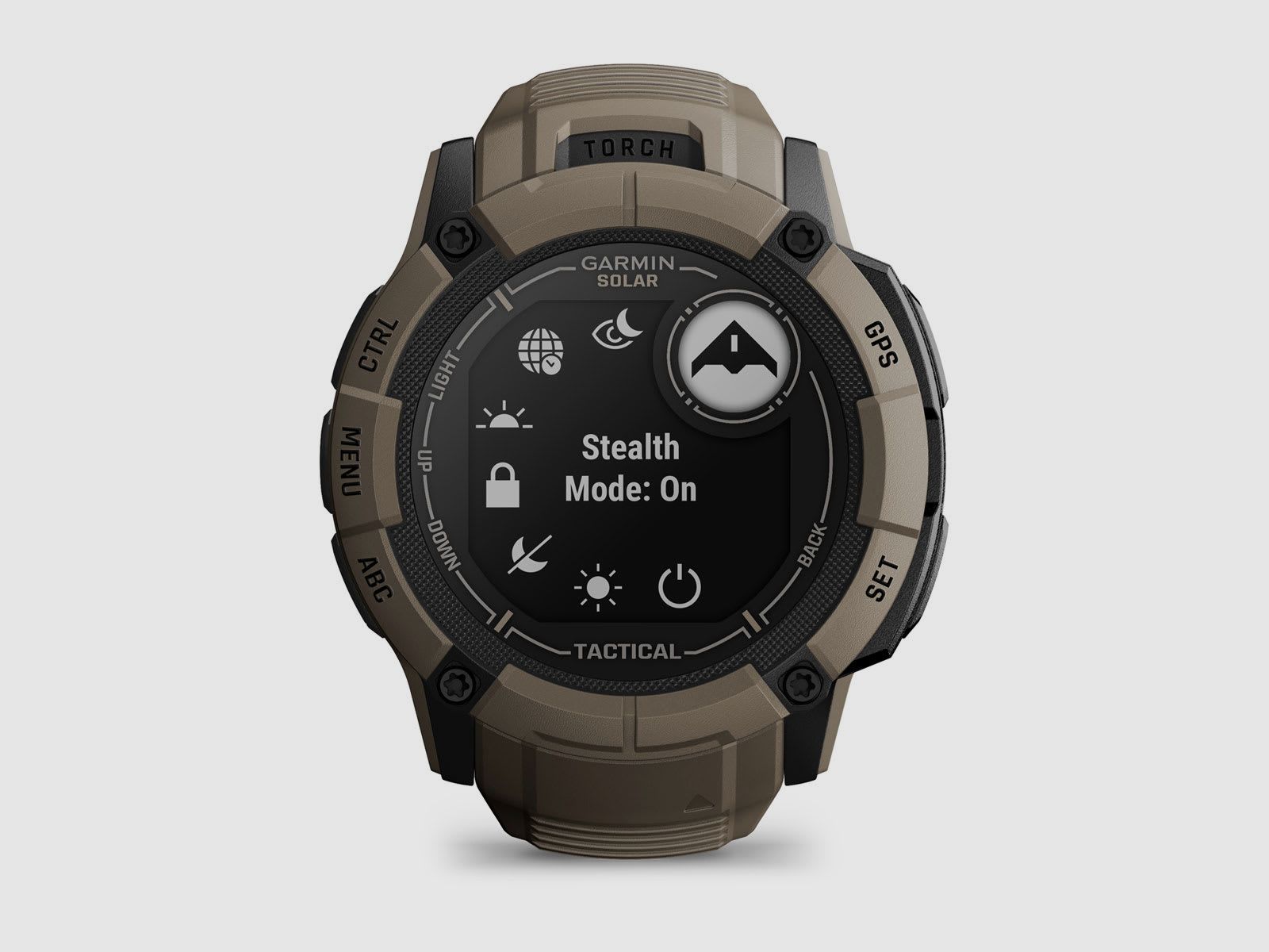 Garmin Instinct 2X Solar Tactical Edition brown, image 7 of 8