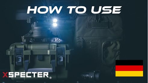 XSPECTER® CROW SERIES - HOW TO USE_DE